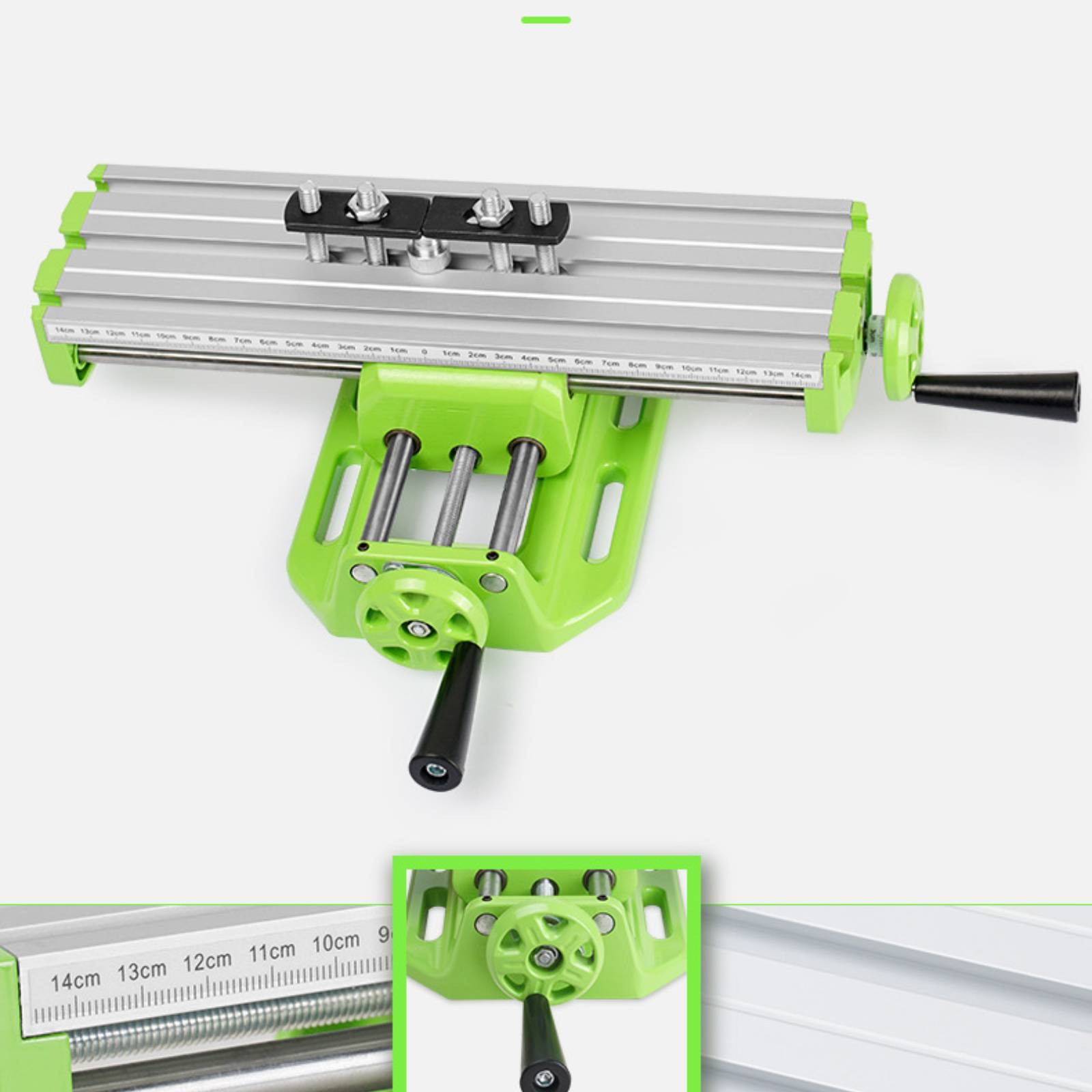 Drill Press Bench - Stół krzyżowy z rowkami wzdłużnymi, stół