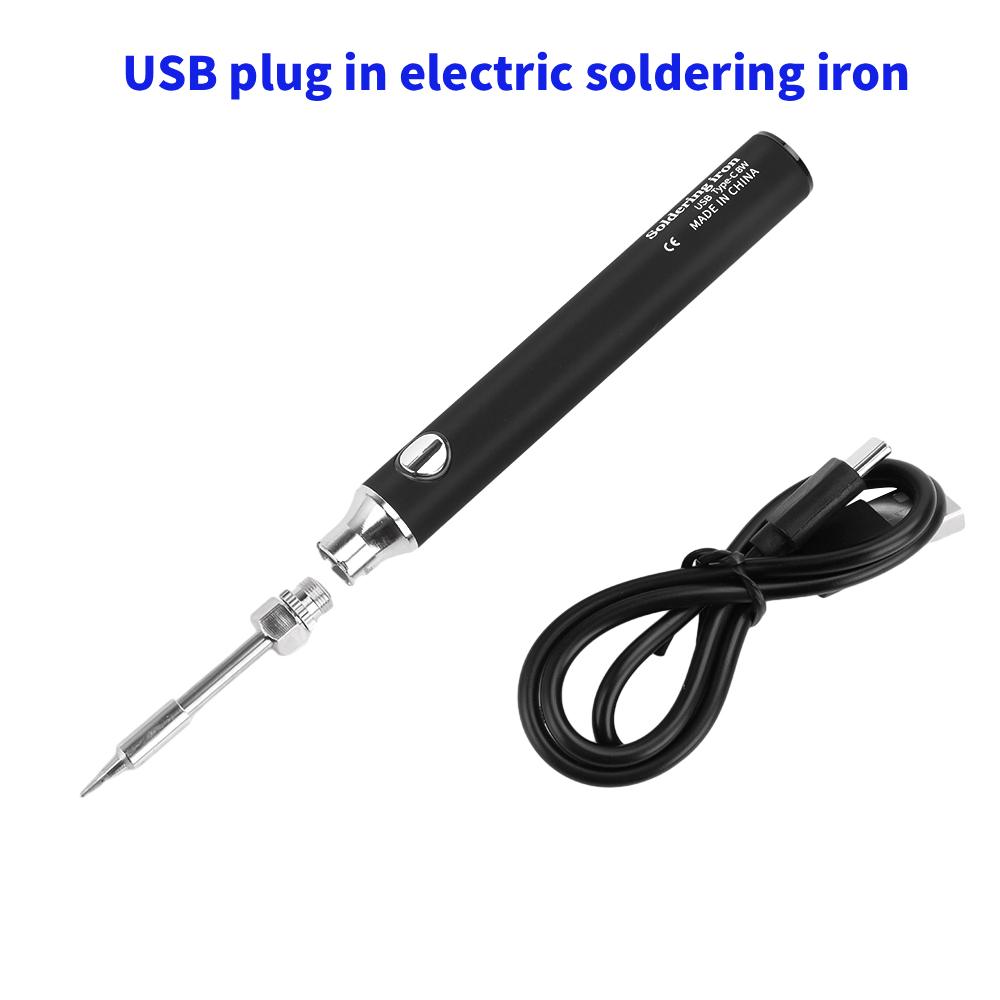 Tools For Electronic Workshop - Mini lutownica USB Type-C z 3-stopniową