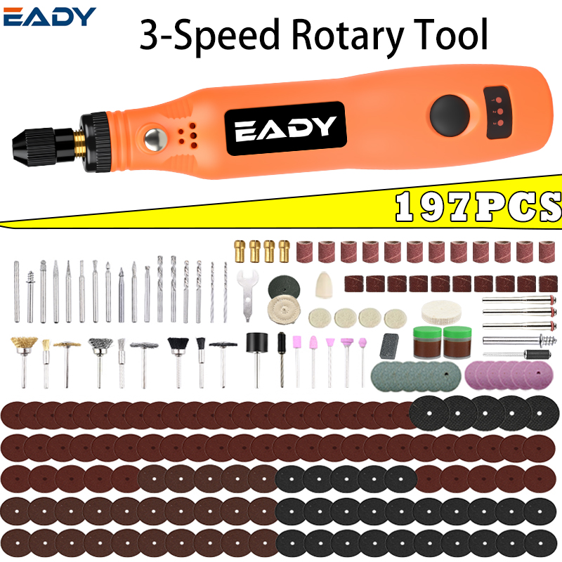 Workshop Tools Diy - Zestaw bezprzewodowych narzędzi obrotowych USB –