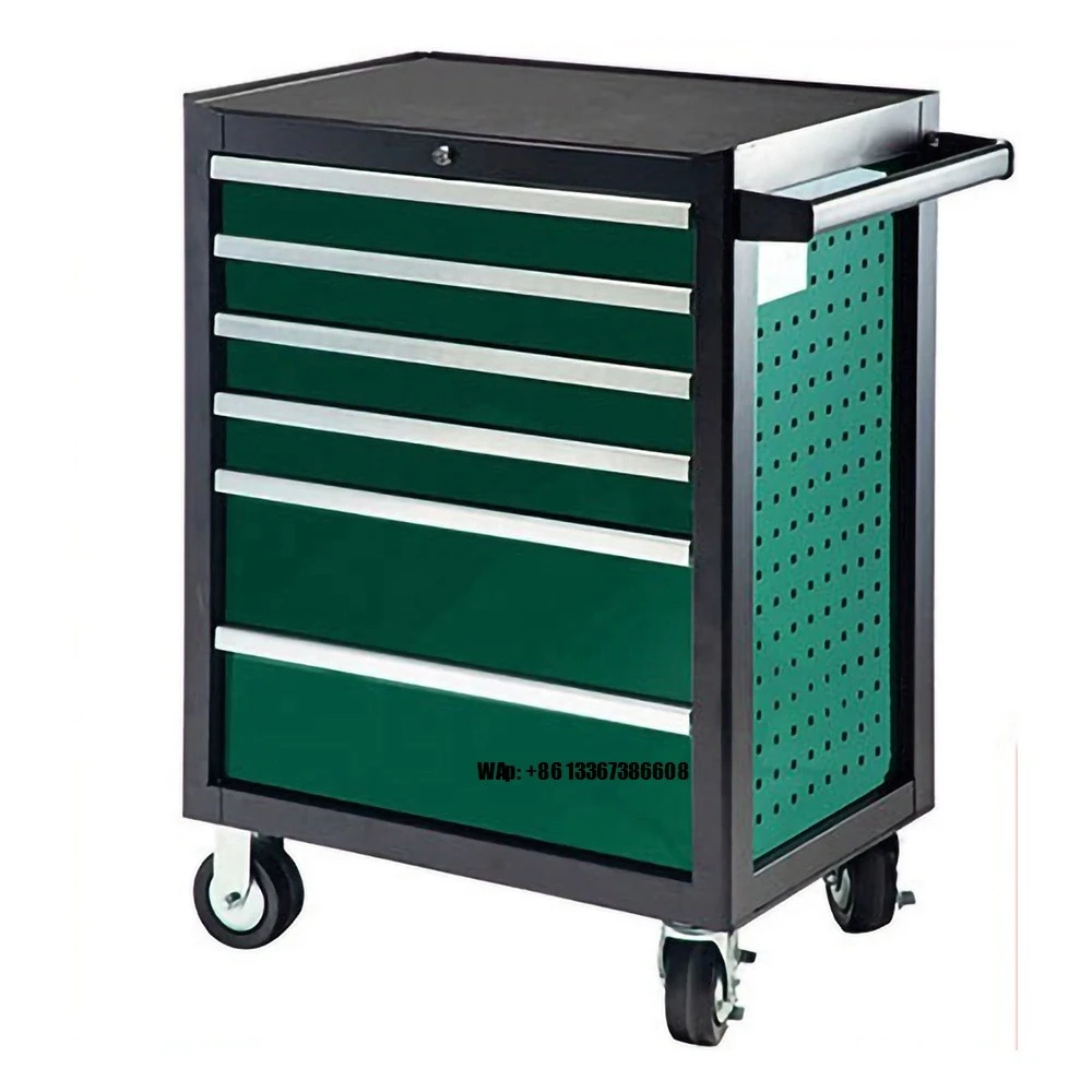 Workshop Tools Trolley - Wózek narzędziowy z 68 szufladami, metalowy,