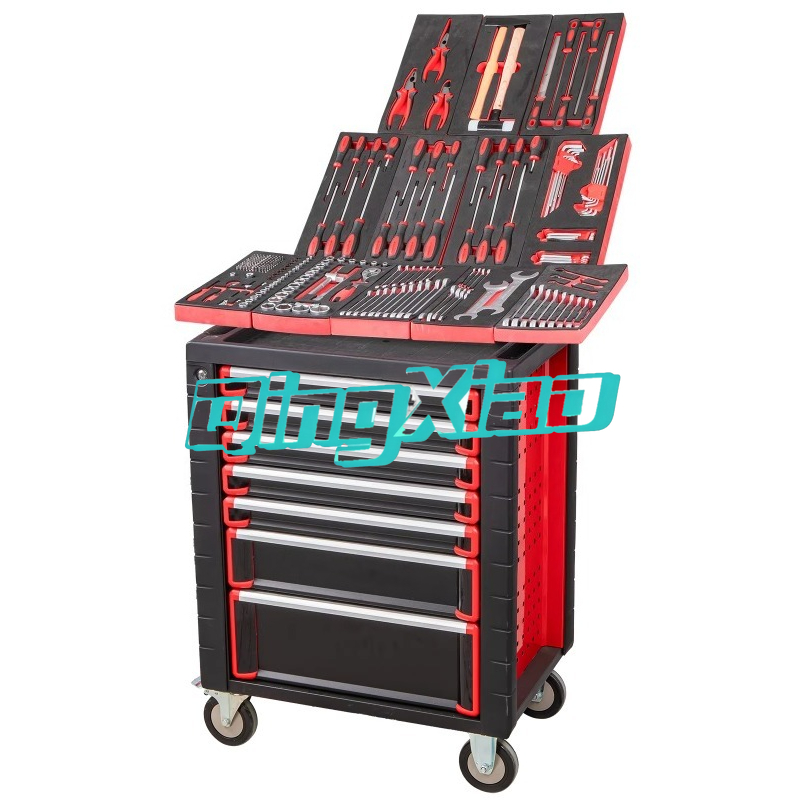 Wózek narzędziowy z 7 szuflada – Workshop Tools Trolley recenzja i cena