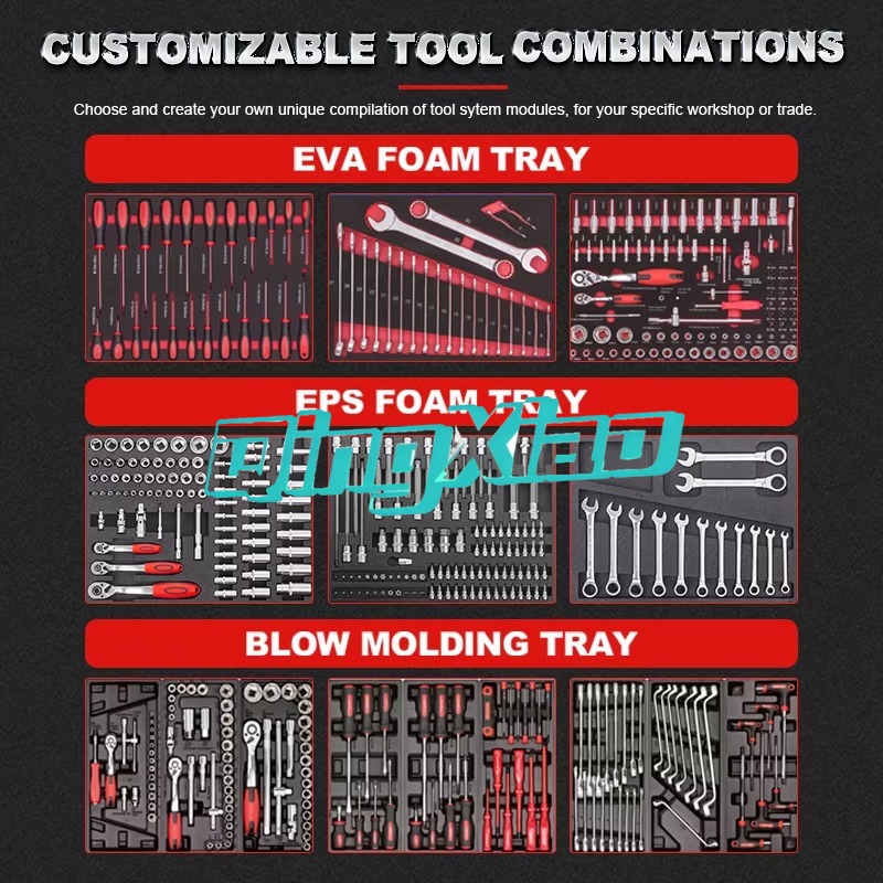 Wózek narzędziowy z 7 szuflada – Workshop Tools Trolley recenzja i cena