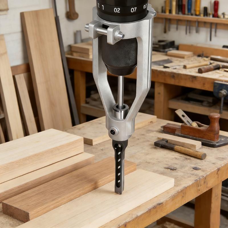 Prowadnica do wierteł o wysoki – Drill Press Bench recenzja i cena