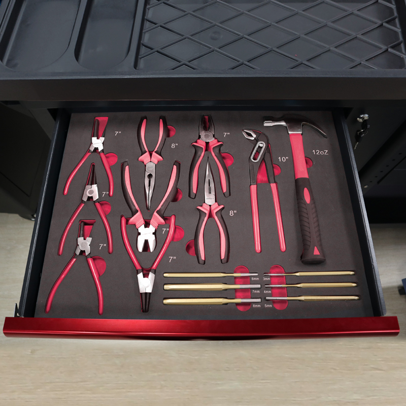 Wózek narzędziowy z 7 szuflada – Workshop Tools Trolley recenzja i cena