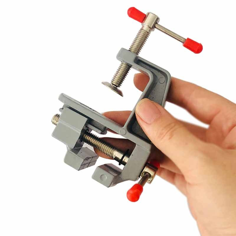 Aluminiowy mini zacisk stołowy – Drill Press Bench recenzja i cena