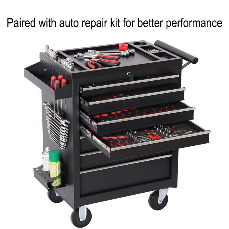 Wózek warsztatowy z 5 szuflada – Workshop Tools Trolley recenzja i cena
