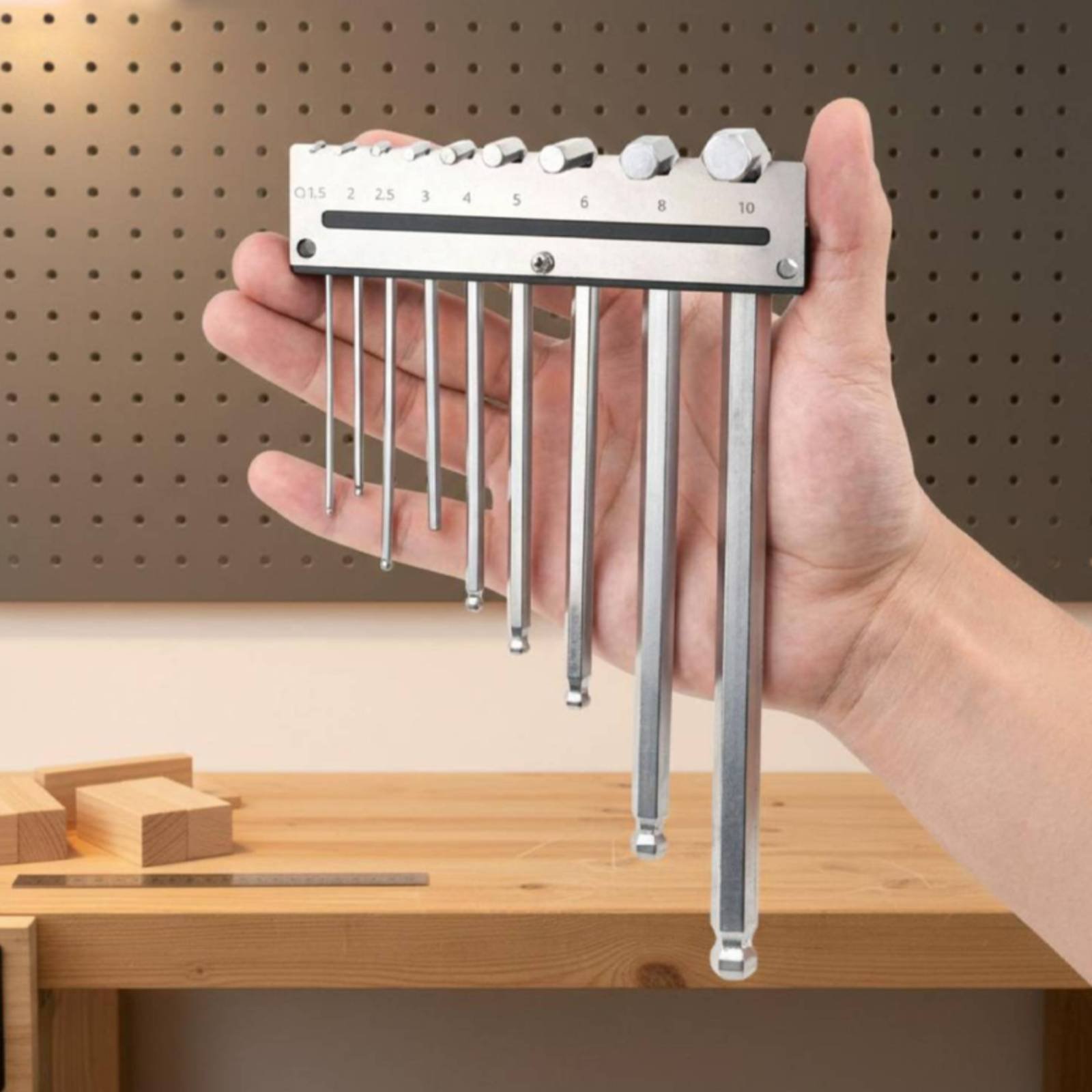 Uchwyt na klucze imbusowe do m – Workshop Tools Holder recenzja i cena