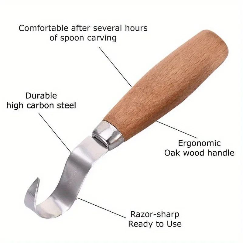 Nóż do rzeźbienia w drewnie, d – Workshop Tools Diy recenzja i cena
