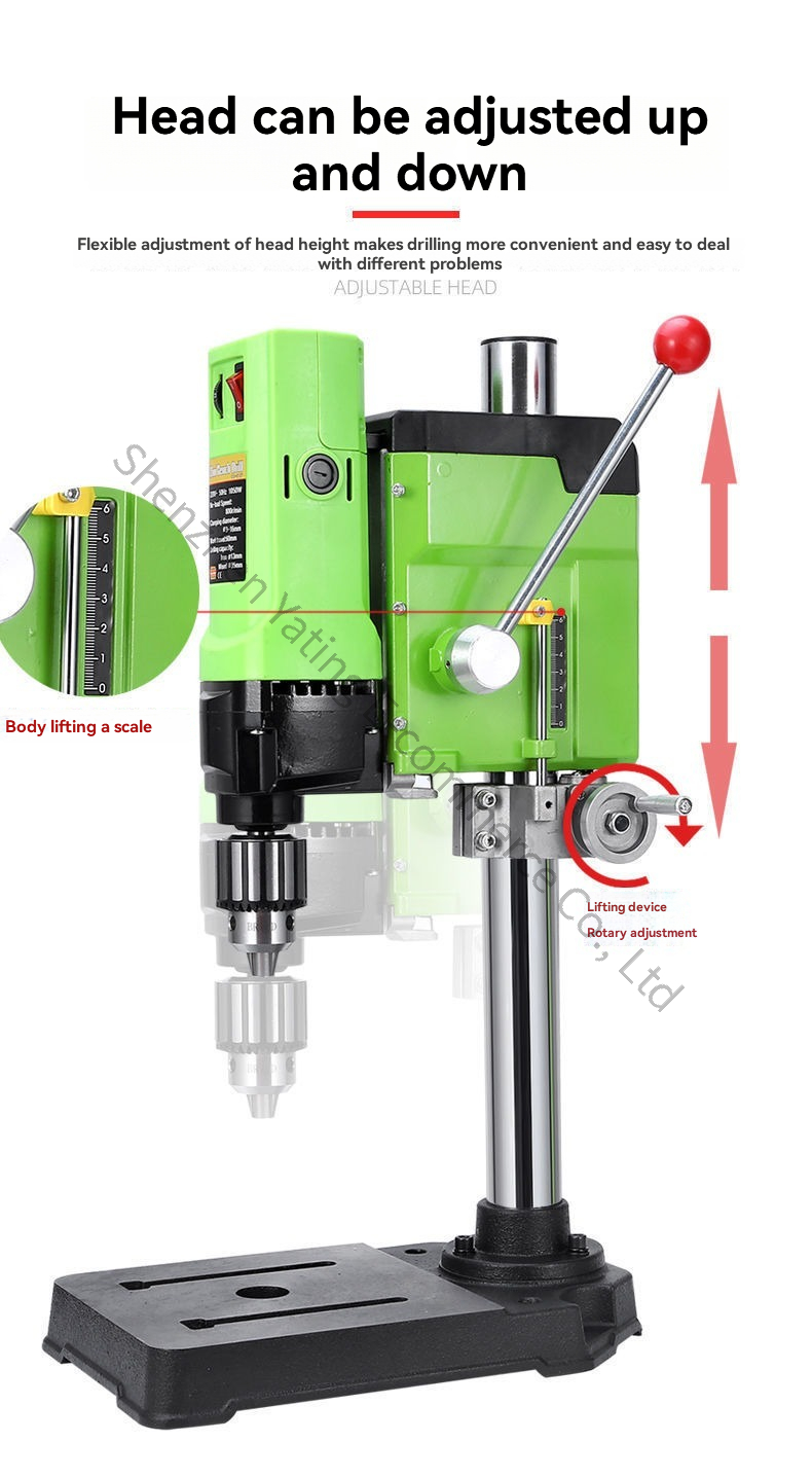 Wiertarka stołowa 220V 1050W,  – Drill Press Bench recenzja i cena