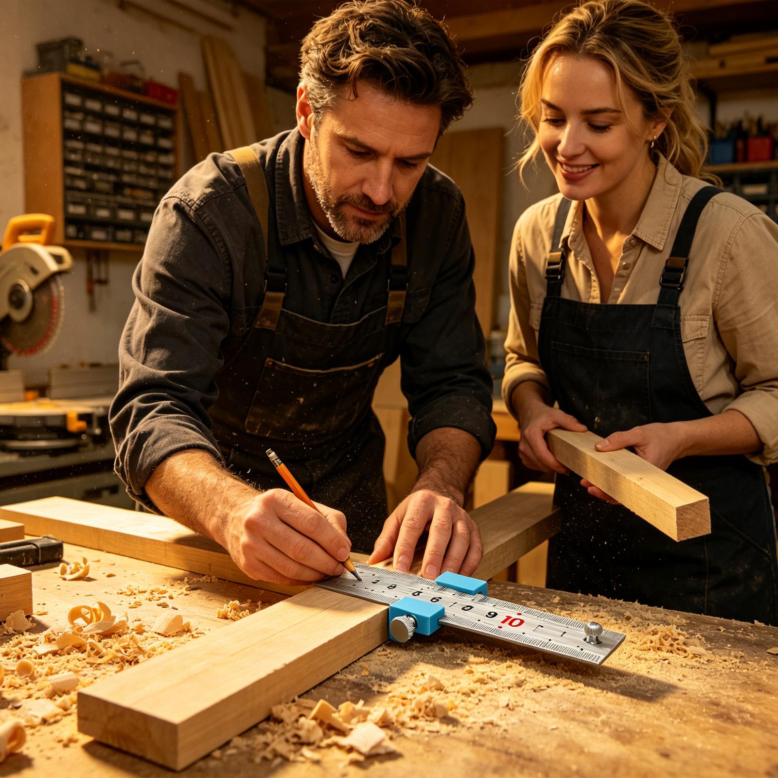 Narzędzia stolarskie Liniał st – Tools For Woodworking Workshop recenzja i cena