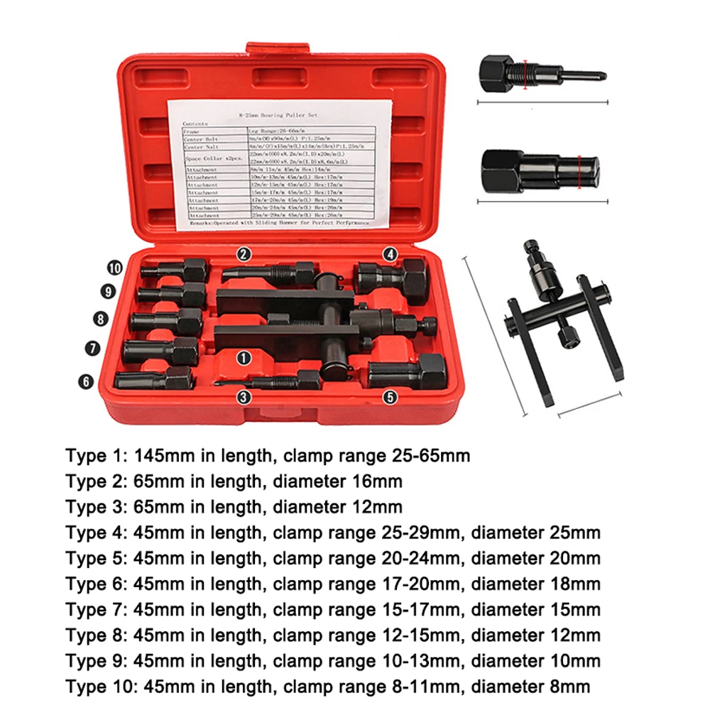 Narzędzie do demontażu łożysk  – Tools For Motorcycle Workshop recenzja i cena