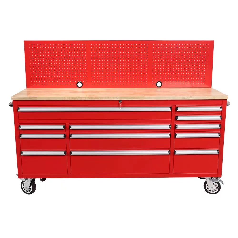 Wytrzymały metalowy wózek narz – Workshop Tools Trolley recenzja i cena